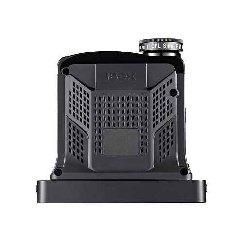 Видеорегистратор с сигнатурным радар-детектором iBOX F5 LaserScan WiFi Signature Dual + Камера заднего вида iBOX RearCam FHD1